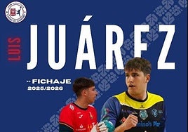 El Ciudad de Logroño ficha al joven central Luis Juárez