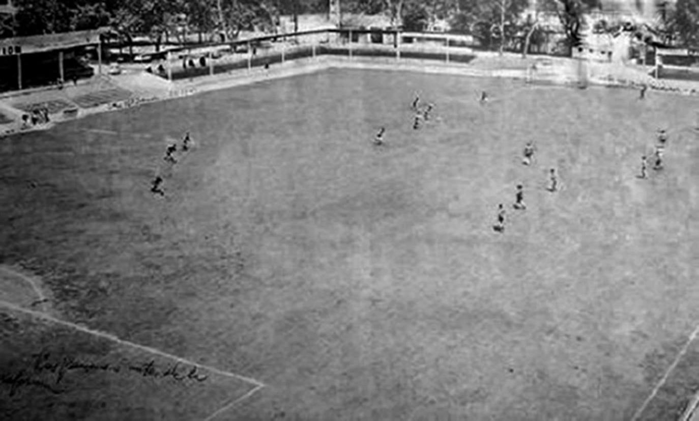 Partido de los primeros tiempos del campo logroñés.