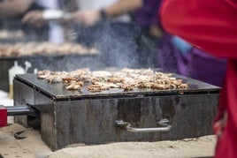 Una de las degustaciones callejeras de San Bernabé.