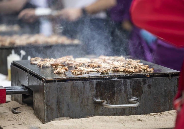 Una de las degustaciones callejeras de San Bernabé.