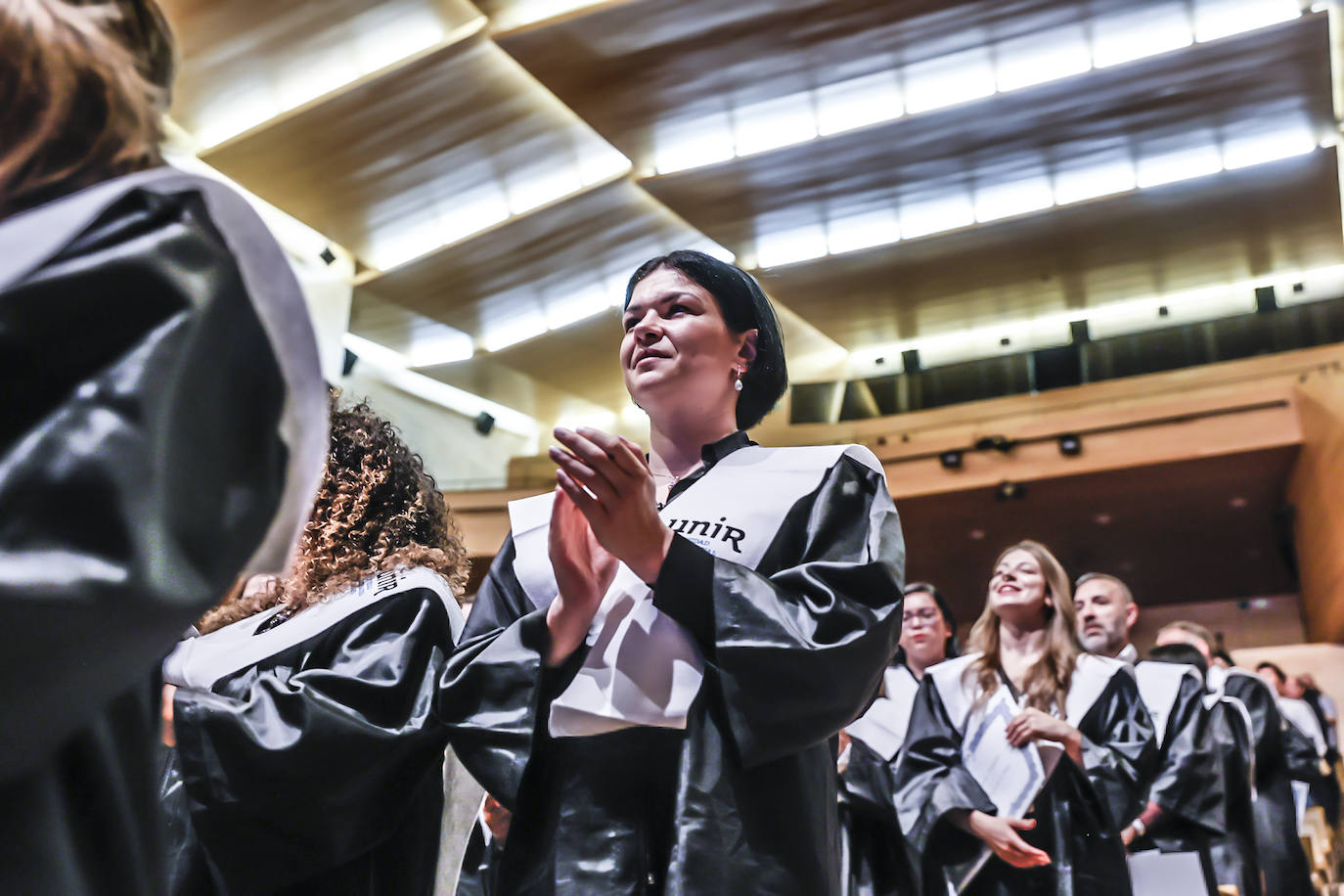 Graduación de los alumnos de Derecho y Empresa y Comunicación de UNIR