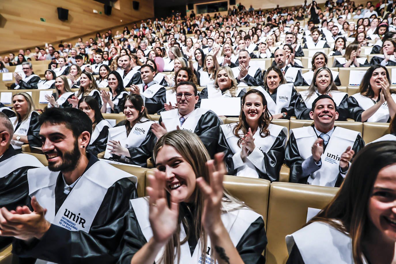 Graduación de los alumnos de Derecho y Empresa y Comunicación de UNIR