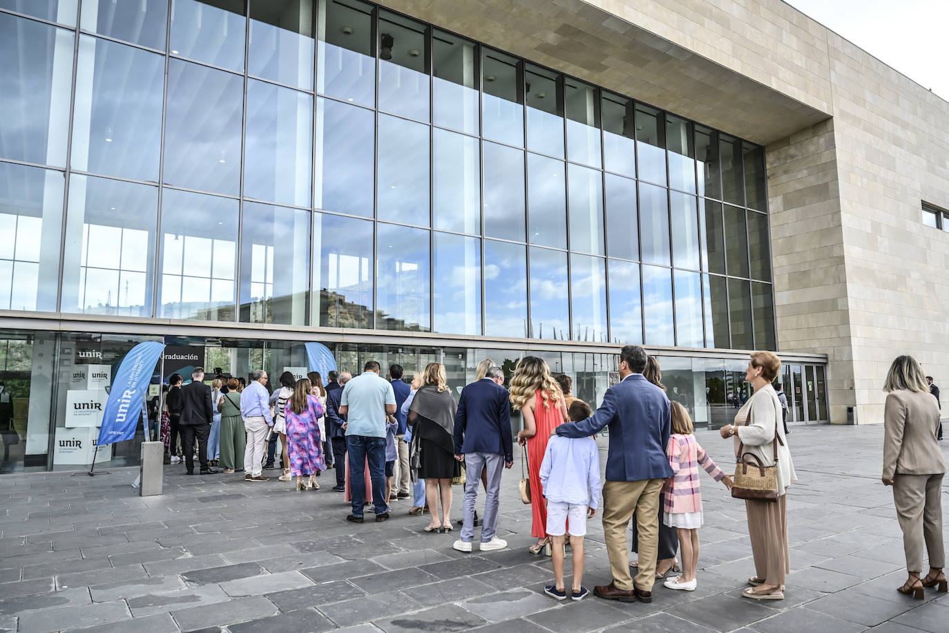 Graduación de los alumnos de Derecho y Empresa y Comunicación de UNIR