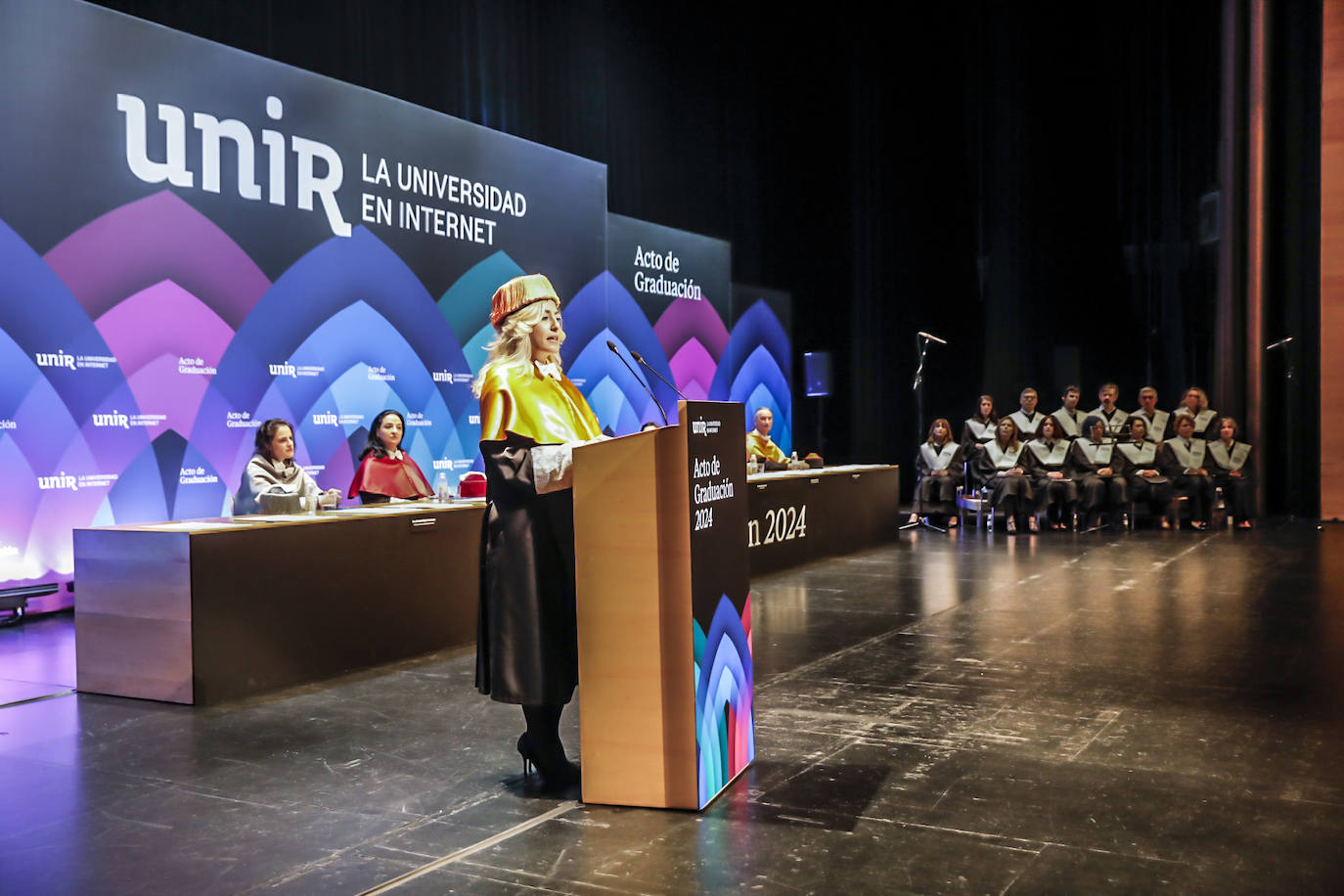Graduación de los alumnos de Derecho y Empresa y Comunicación de UNIR