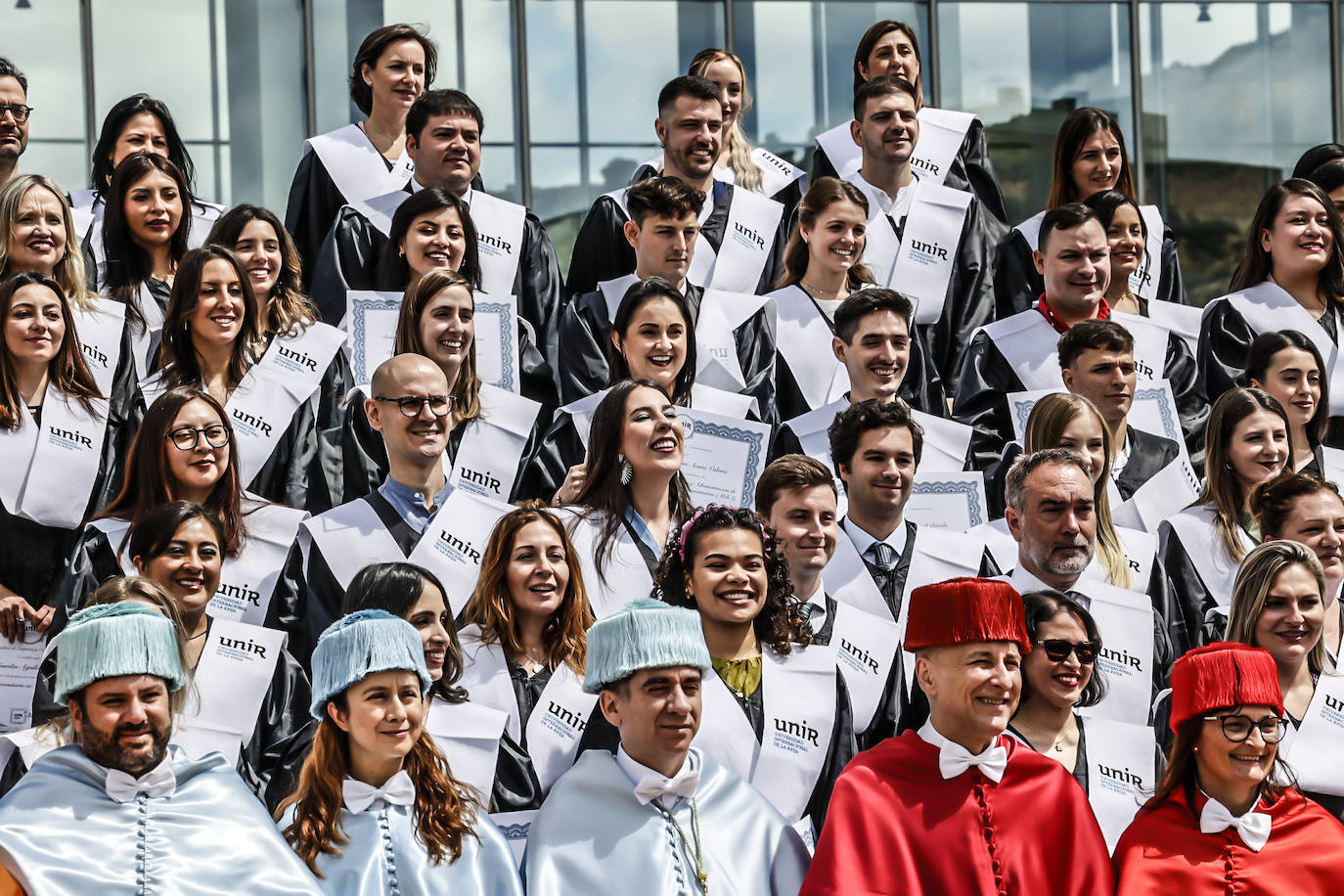Graduación de los alumnos de Derecho y Empresa y Comunicación de UNIR