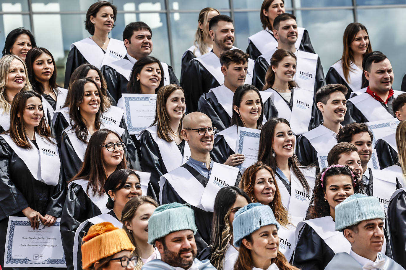 Graduación de los alumnos de Derecho y Empresa y Comunicación de UNIR
