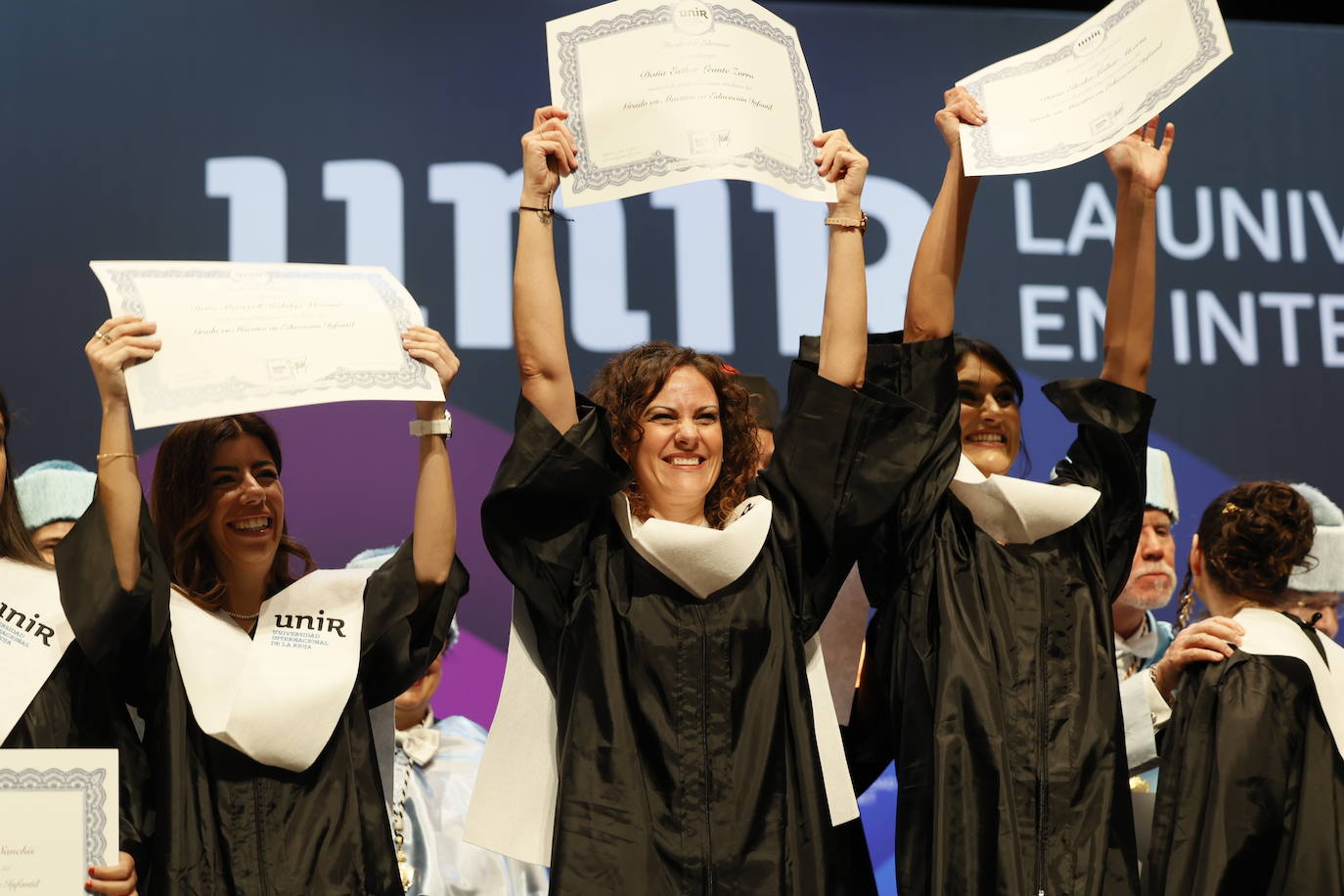 Graduación de los alumnos de Educación de UNIR