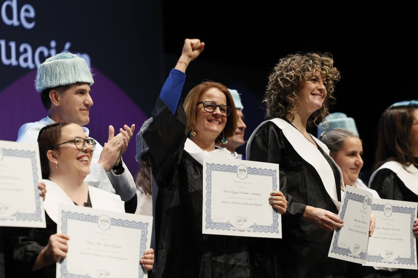 Graduación de los alumnos de Educación de UNIR