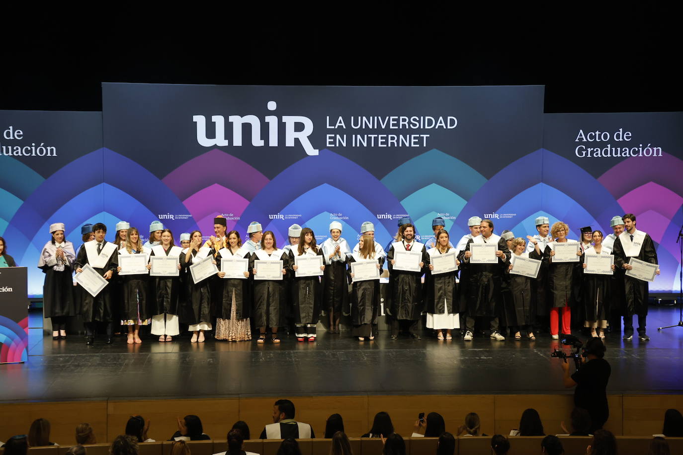 Graduación de los alumnos de Educación de UNIR