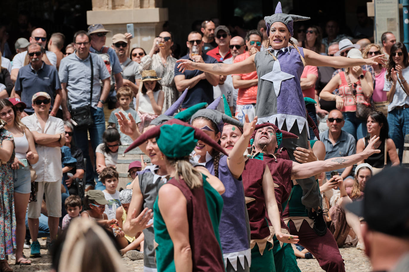 Briones medieval: las imágenes del domingo