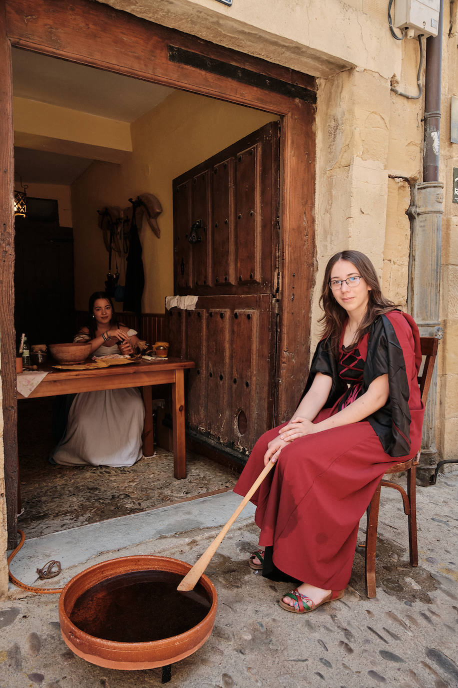 Briones medieval: las imágenes del domingo