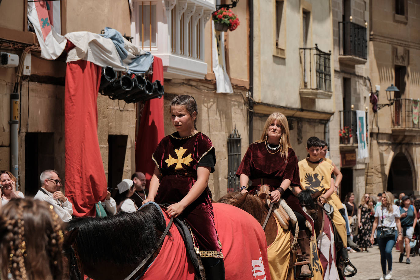 Briones medieval: las imágenes del domingo