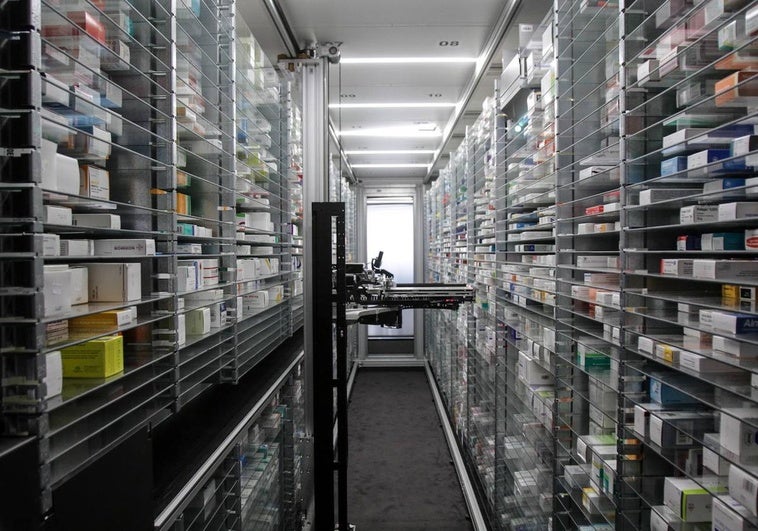 Un farmacia riojana, en una imagen de archivo.