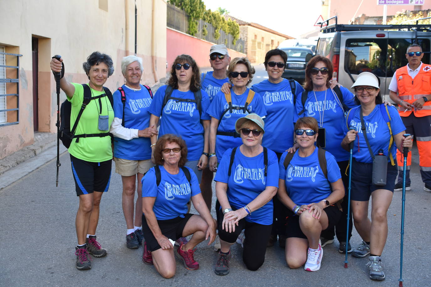 Las imágenes de la X edición de la marcha Villa de Tudelilla