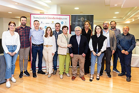 Quiroga de Pablo, en el club de catas