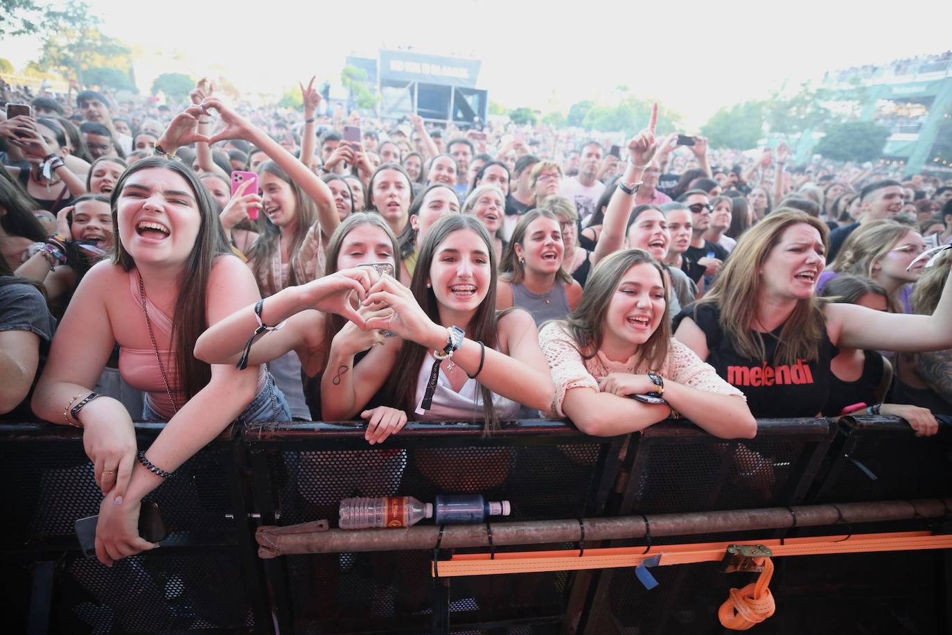 Las imagénes del concierto de Melendi