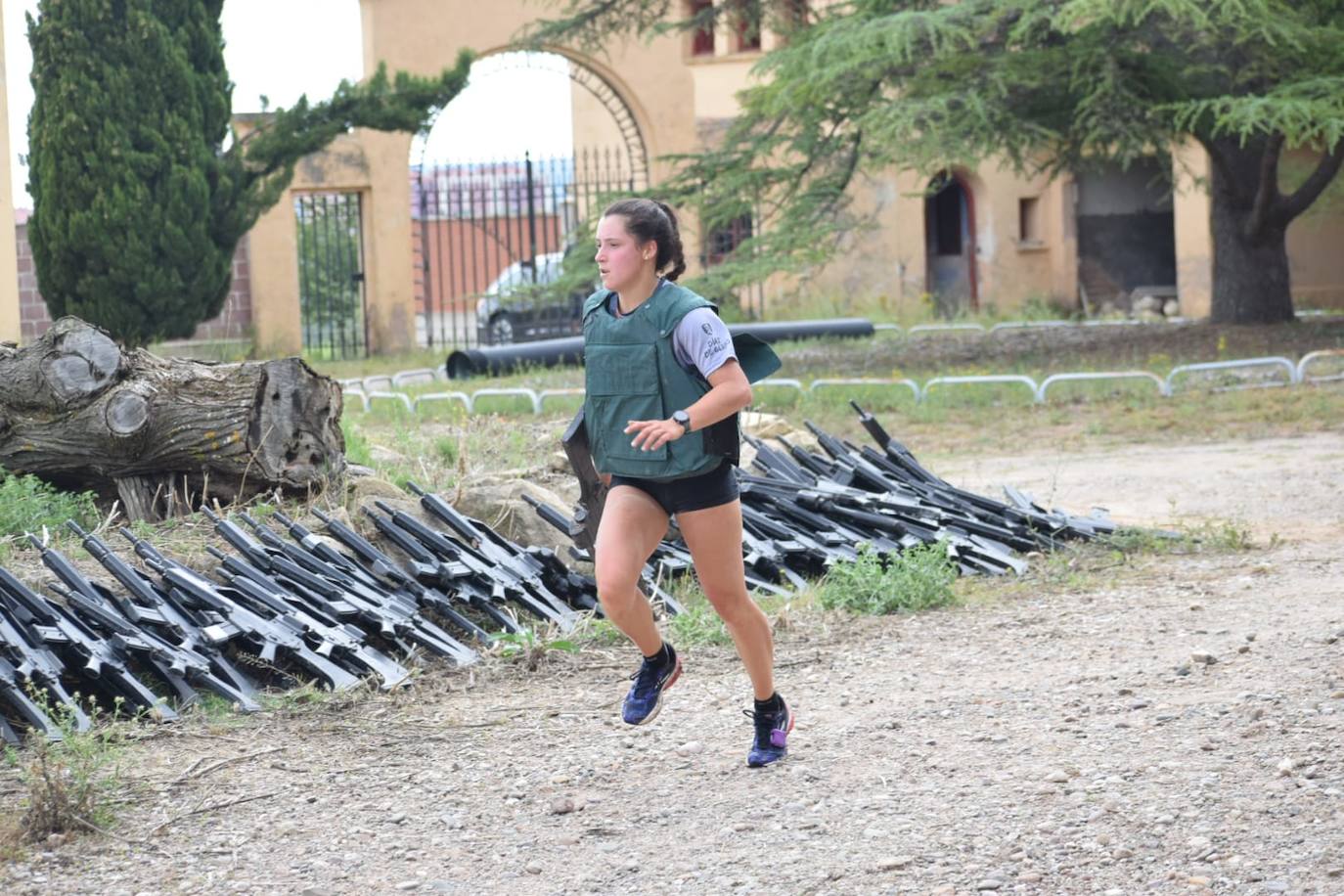 Intensidad en el inicio de la Gladiator Race en Logroño