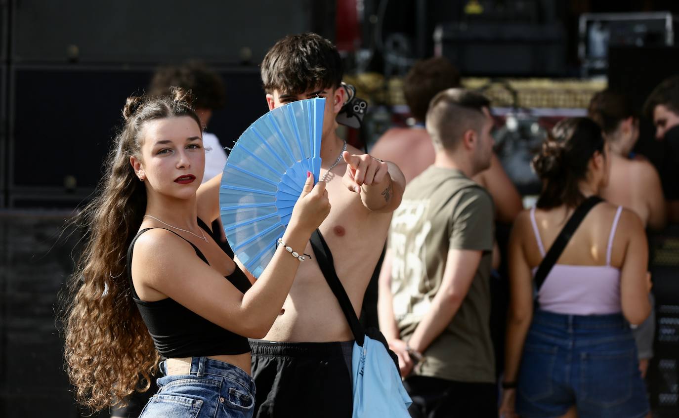 Calor y buen ambiente en Holika el viernes por la tarde