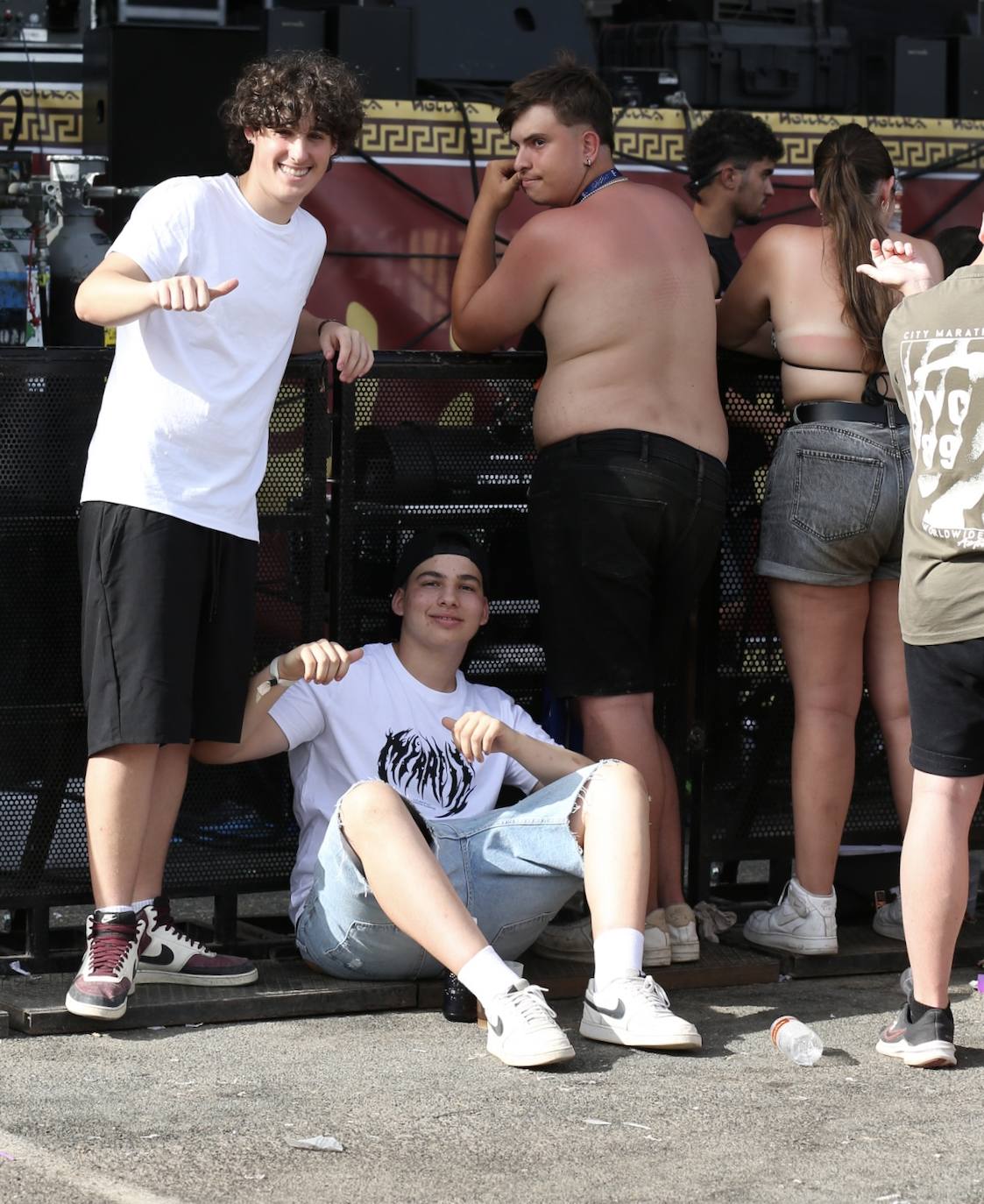 Calor y buen ambiente en Holika el viernes por la tarde