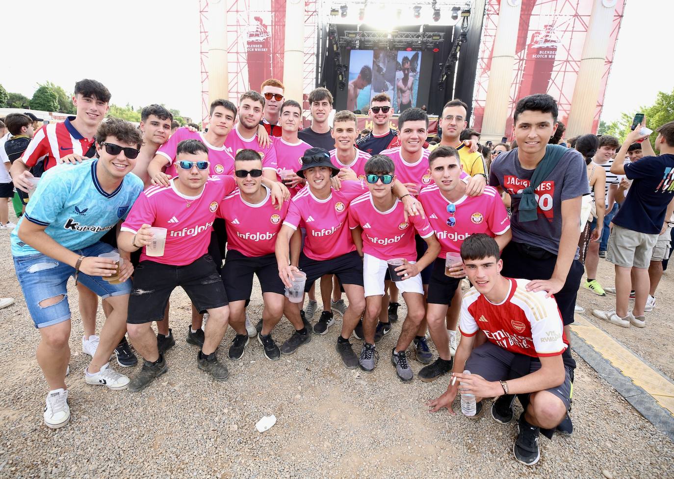 Calor y buen ambiente en Holika el viernes por la tarde