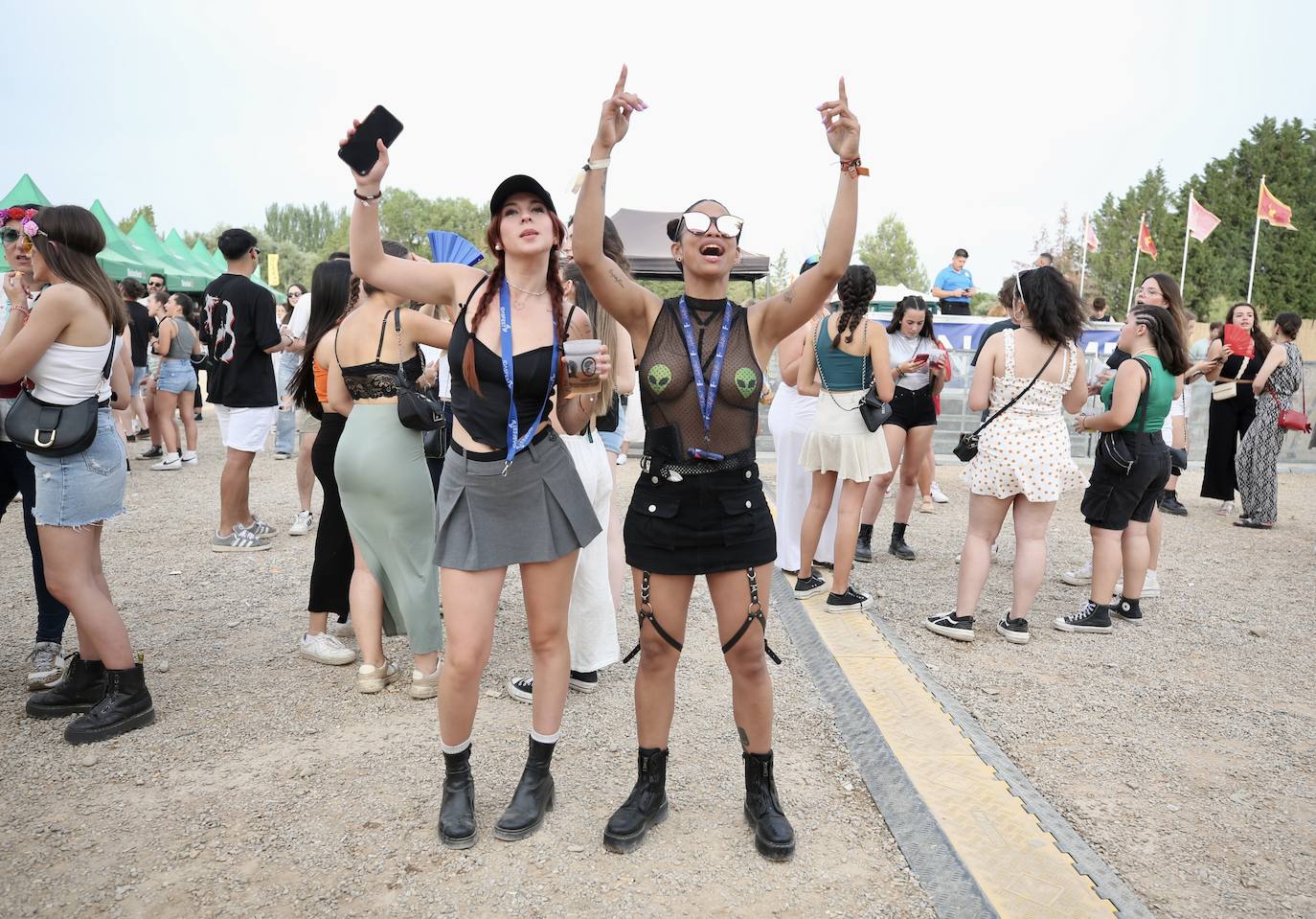 Calor y buen ambiente en Holika el viernes por la tarde