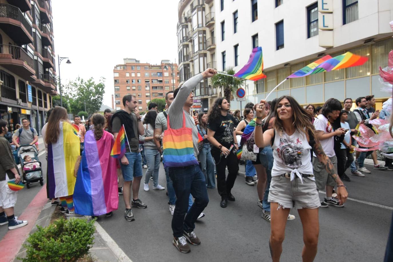 La imágenes del orgullo LGTBIQ+ en Logroño