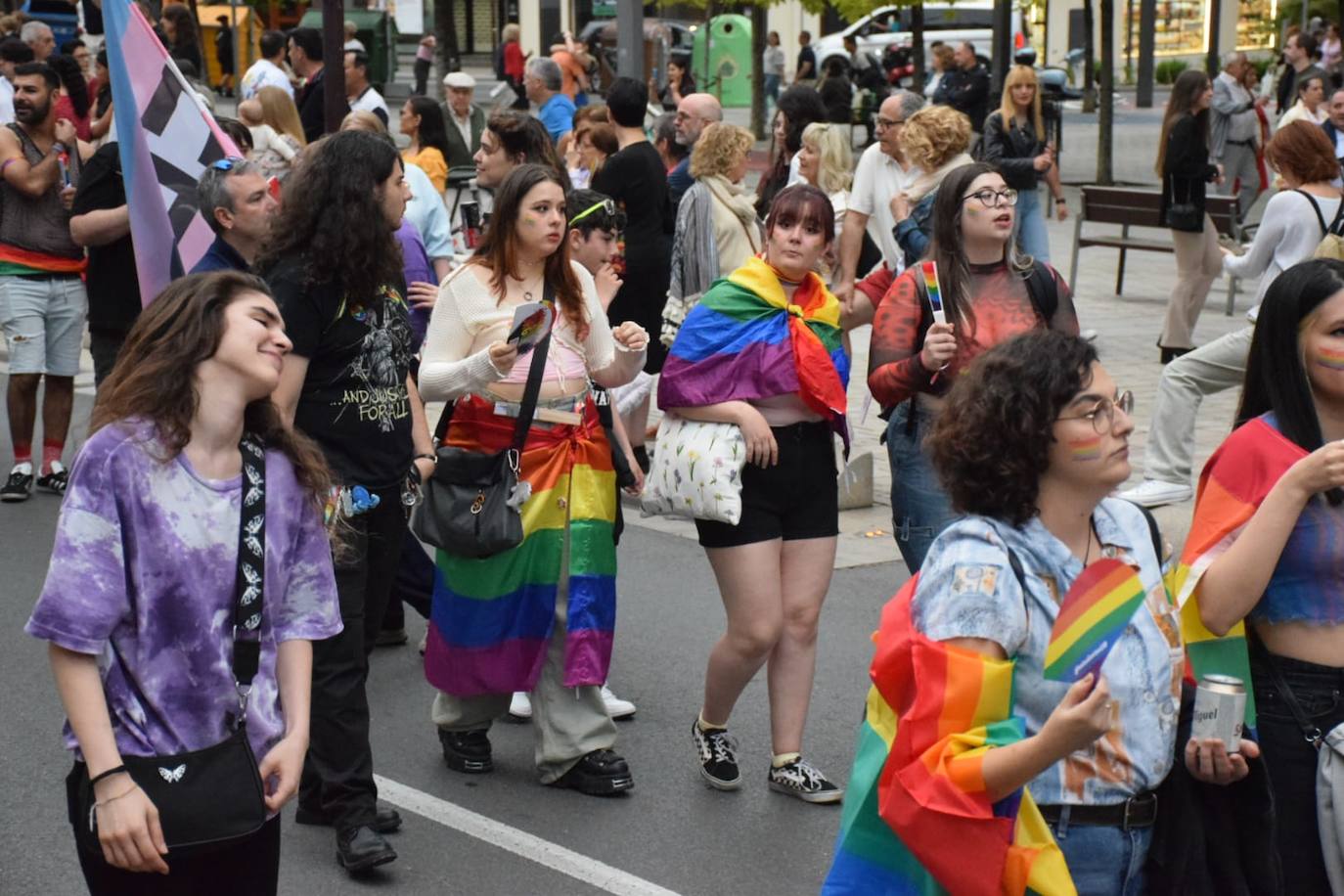 La imágenes del orgullo LGTBIQ+ en Logroño