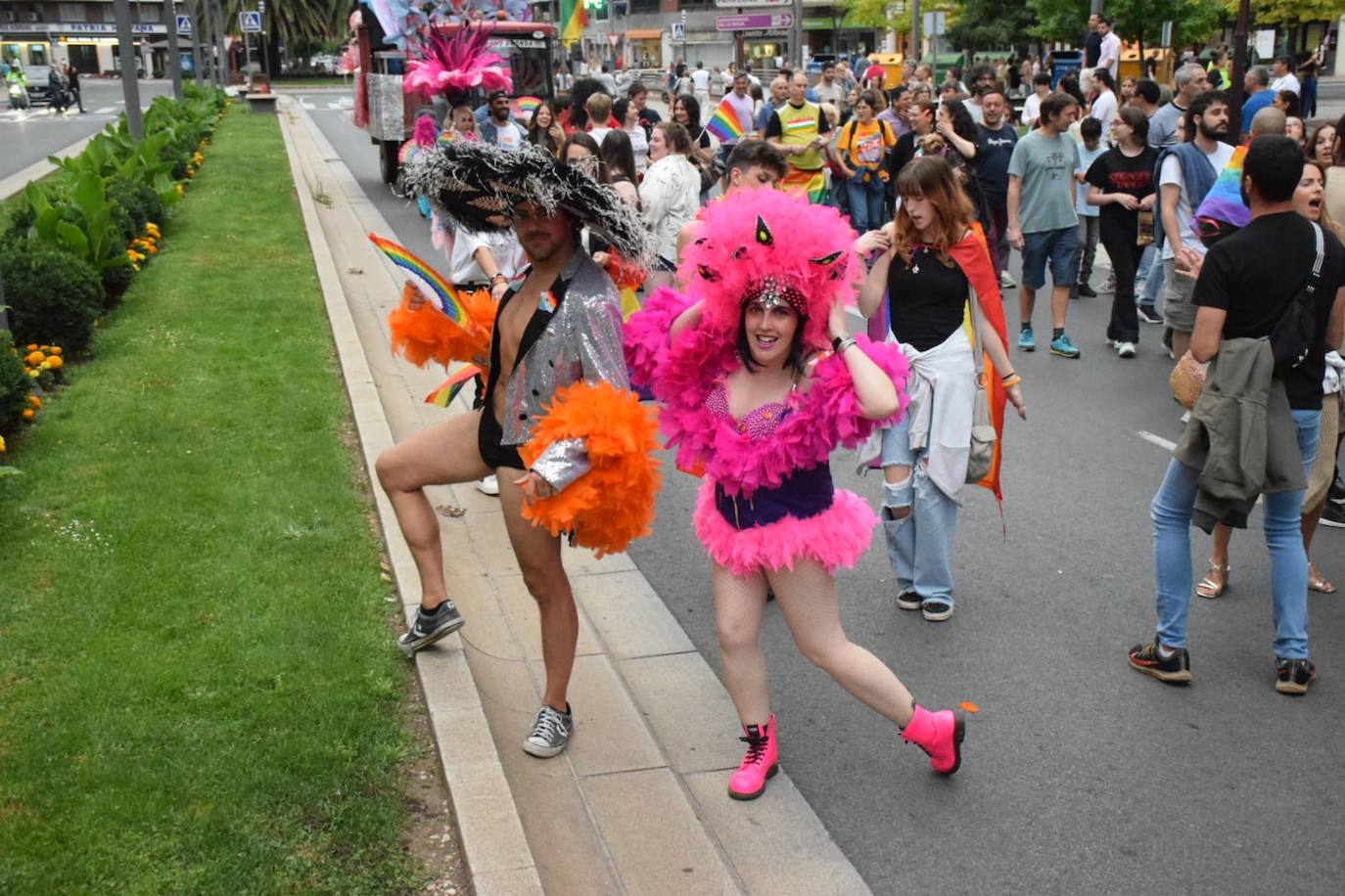 La imágenes del orgullo LGTBIQ+ en Logroño