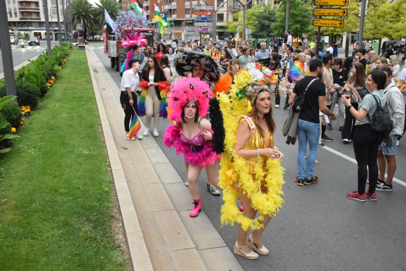 La imágenes del orgullo LGTBIQ+ en Logroño