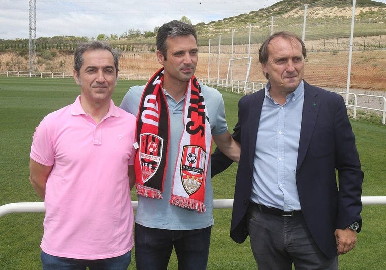 Juanjo Guerreros, Miguel Flaño y Carlos Lasheras.