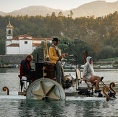 Un piano flotante en Sierra Sonora