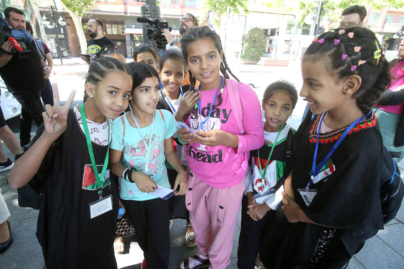 Niños y niñas saharauis llegan a La Rioja para sus &#039;Vacaciones en paz&#039;