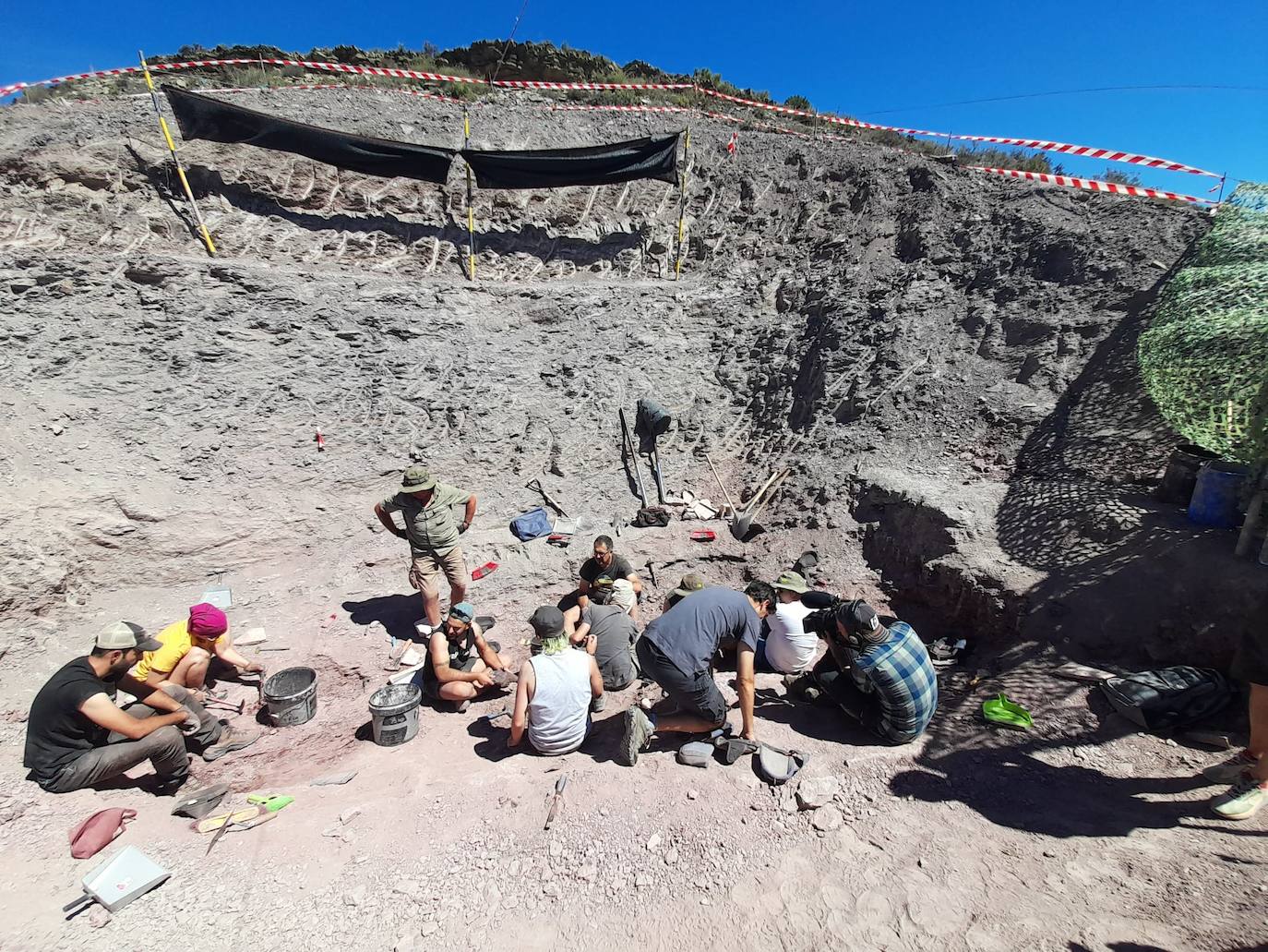 Las imágenes de la excavación del yacimiento de Igea