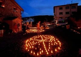 Noche de Velas en El Rasillo, el año pasado.