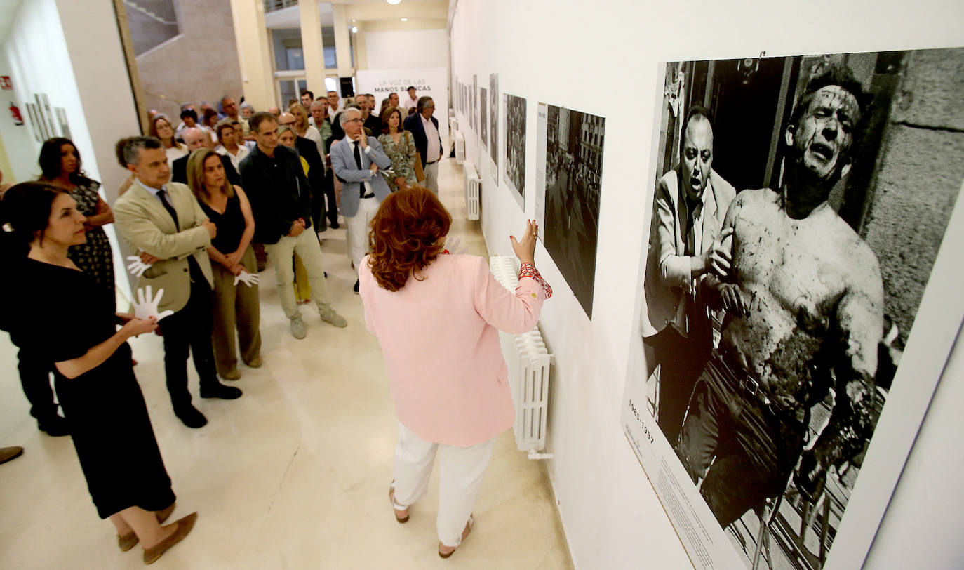 Exposición &#039;La voz de las manos blancas&#039;, en Logroño