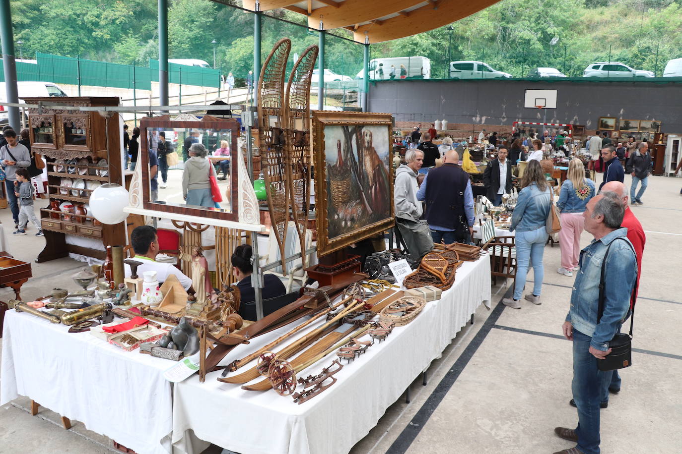 Las imágenes de la XII Feria Nacional de Antigüedades de Munilla