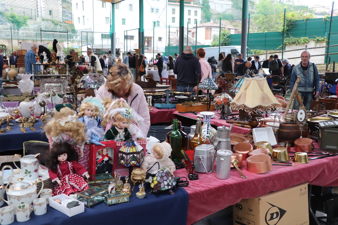 Las imágenes de la XII Feria Nacional de Antigüedades de Munilla