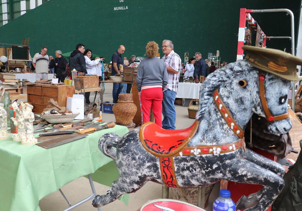 Las imágenes de la XII Feria Nacional de Antigüedades de Munilla