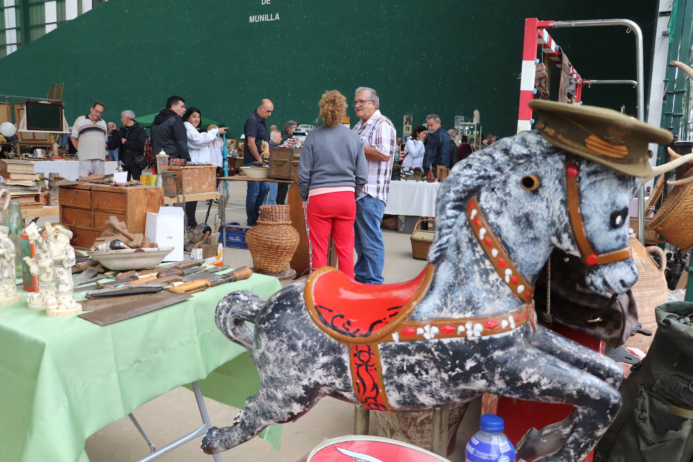 Las imágenes de la XII Feria Nacional de Antigüedades de Munilla