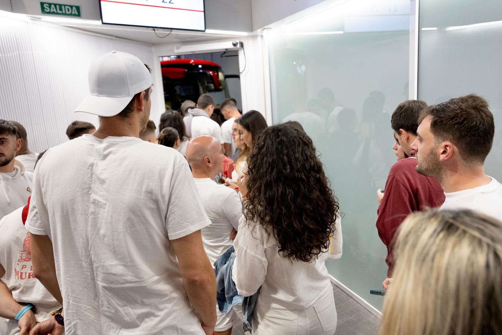 Los riojanos viajan a Pamplona para vivir las fiestas de San Fermín