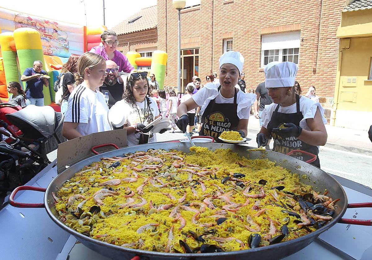 Paellas en Yagüe.