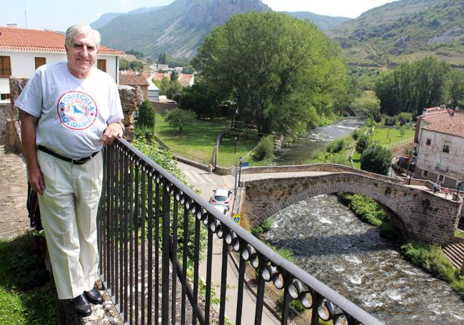 Enric Sopena, en Torrecilla en Cameros.