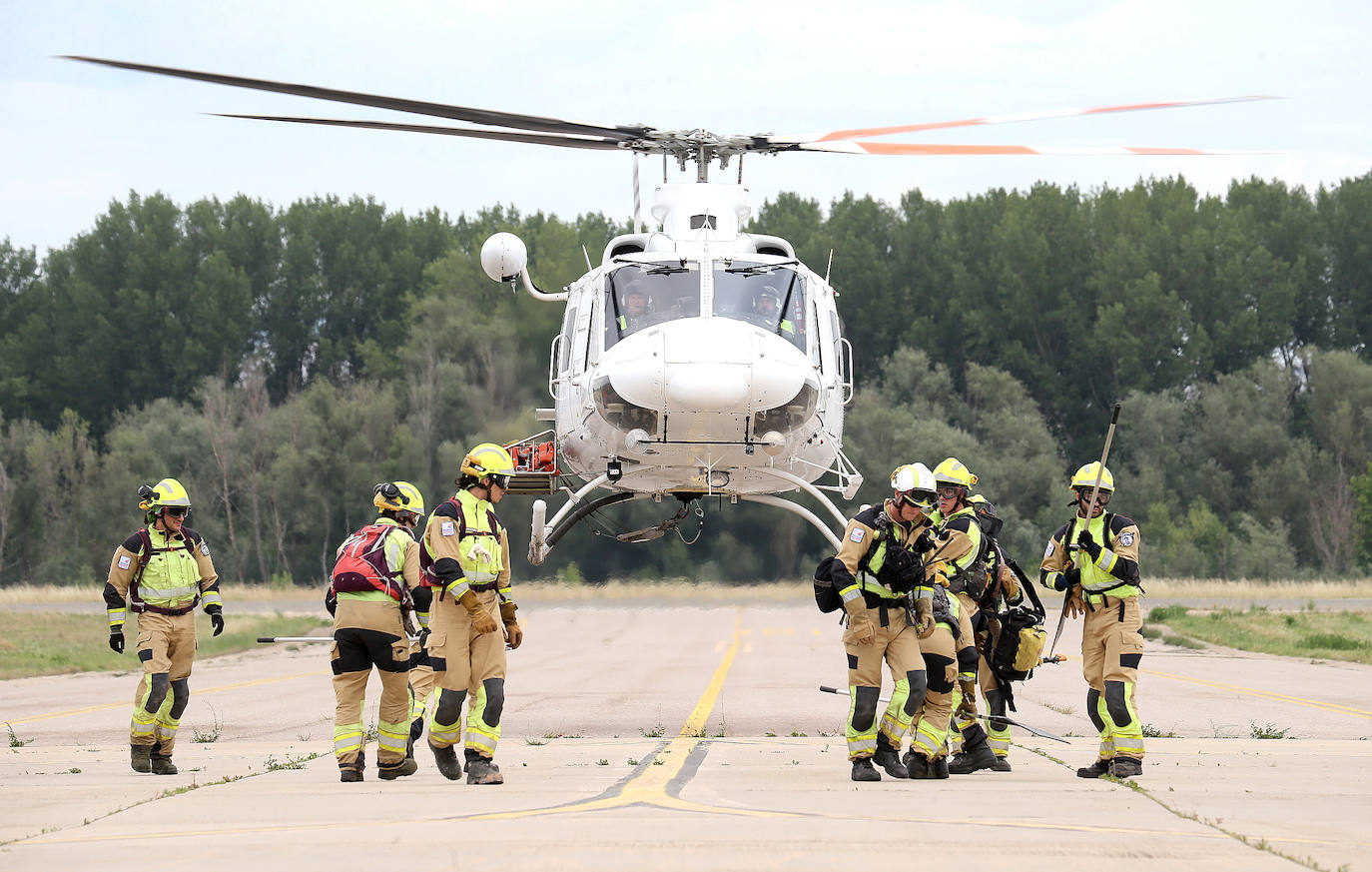 La Rioja, preparada para los incendios