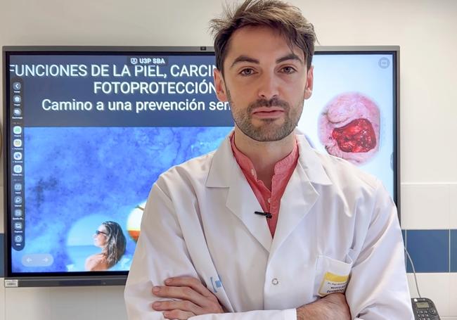 Íñigo Martínez de Espronceda Ezquerro, jefe del servicio de Dermatología en el Hospital San Pedro.