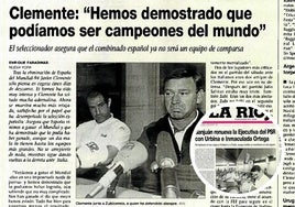 11 de julio de 1984. Como ahora, en el PSOE riojano andaban de renovación y entraron Urbina y Ortega en la Ejecutiva.