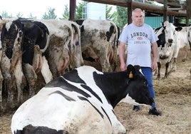 José Manuel Ruiz lleva cuatro décadas en el sector del ganado vacuno de leche y regenta Granja Las Nieves en Logroño.