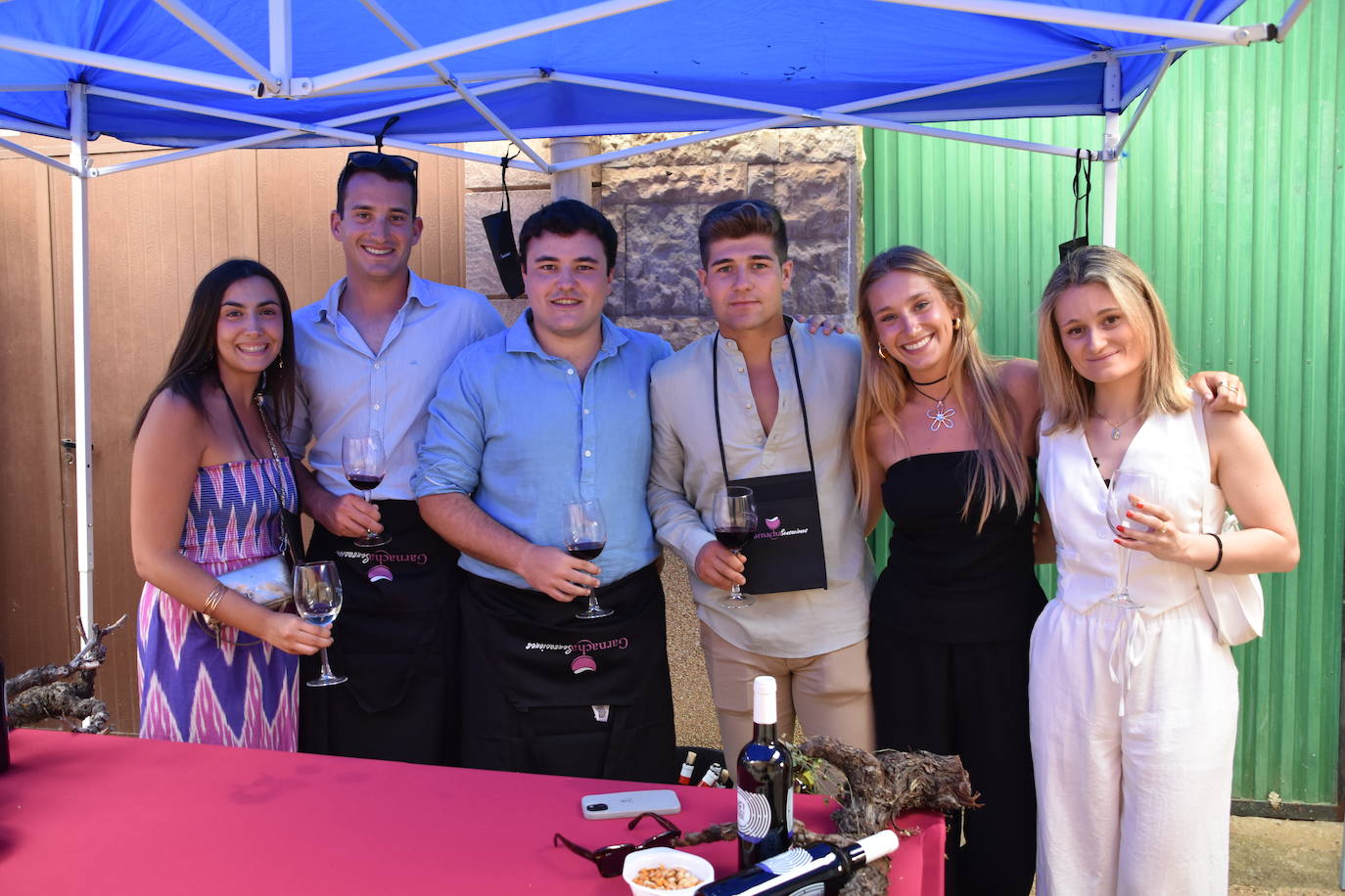 La feria del vino &#039;Garnacha sensanciones&#039;, un éxito en Tudelilla