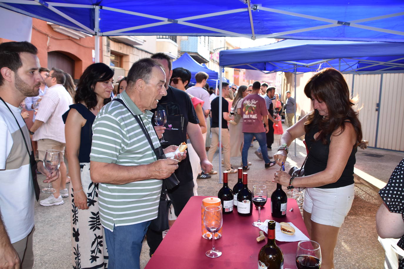 La feria del vino &#039;Garnacha sensanciones&#039;, un éxito en Tudelilla