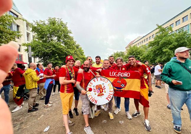 Logroñeses y toledanos hacen grupo.