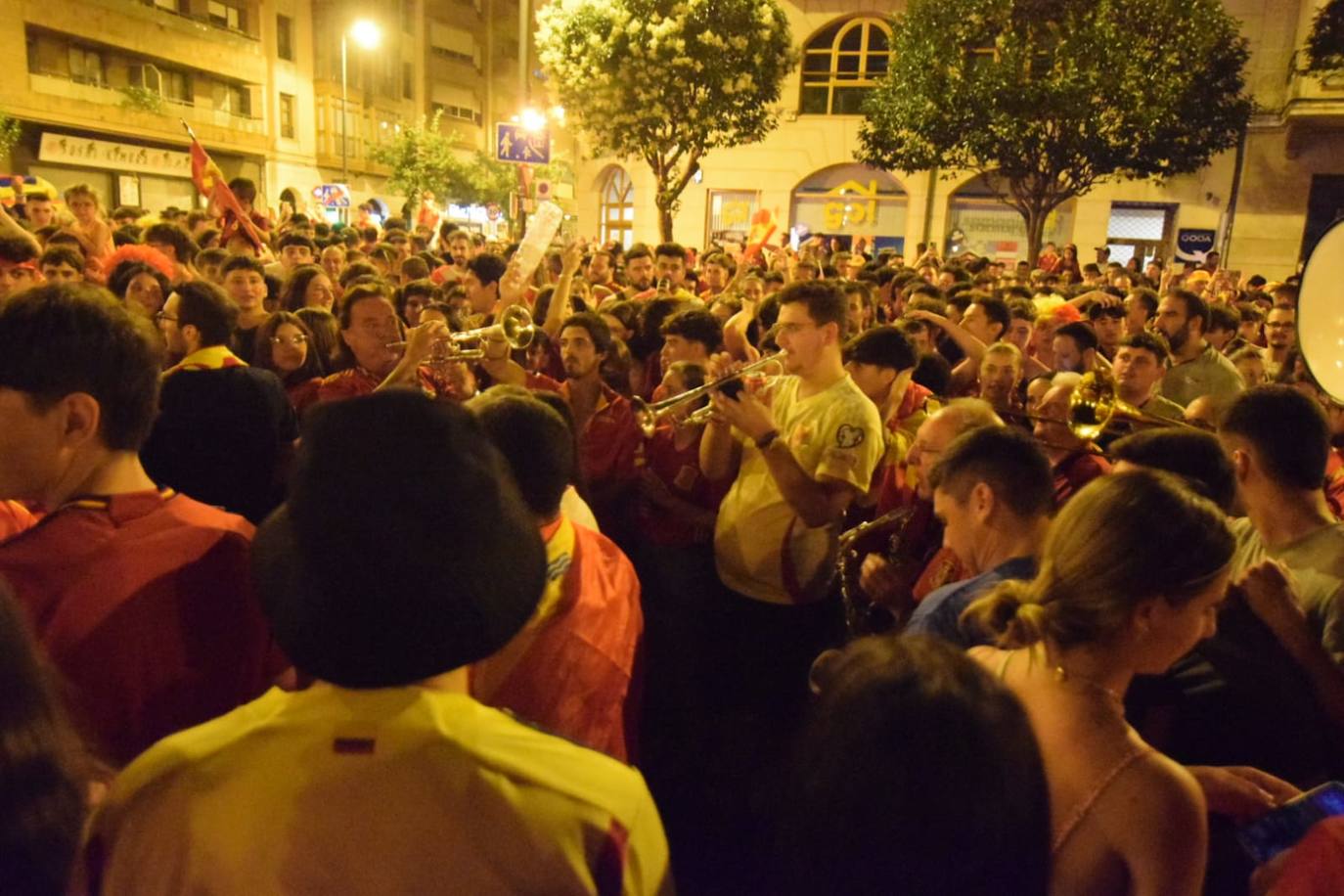 La fuente de Murrieta, epicentro de la fiesta